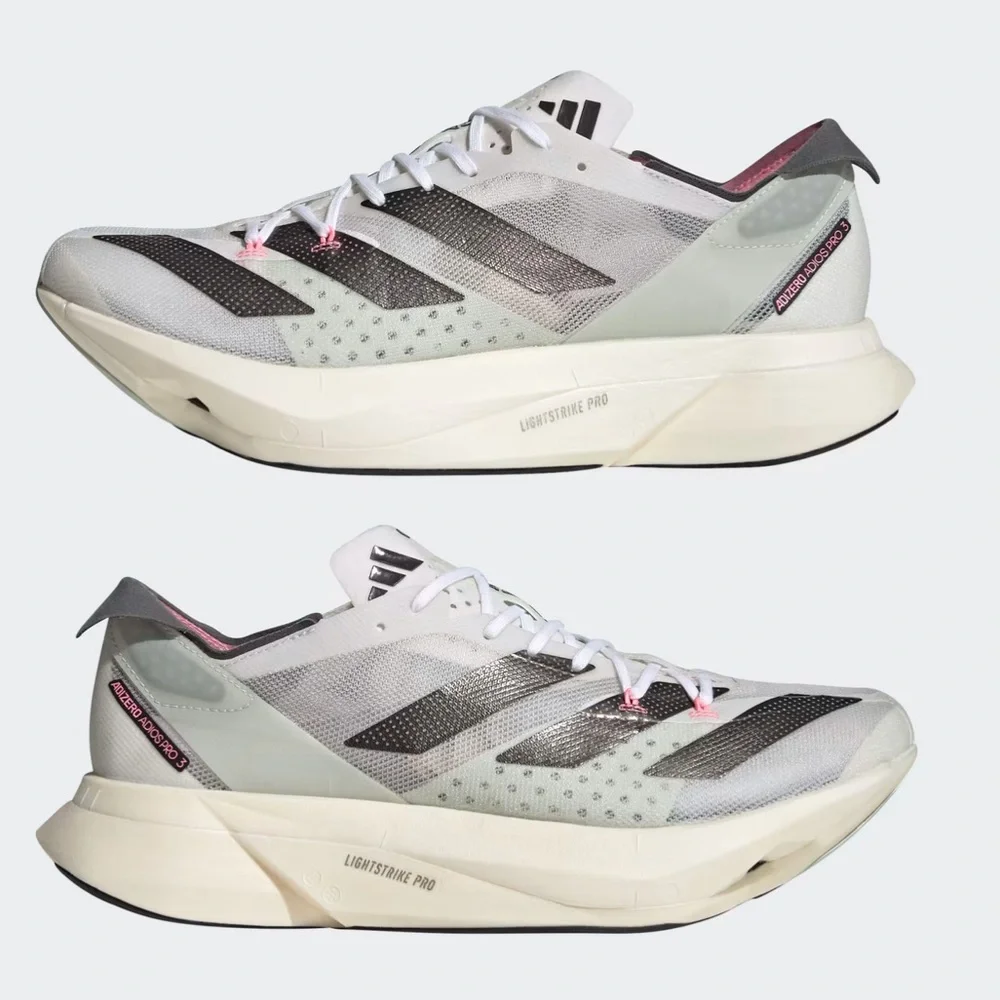 adidas Adizero Adios Pro 3 White / Night Metallic - Picture 7 of 7